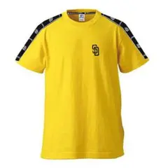 MLB ダルビッシュ SD パドレス San Diego ライン Tシャツ/L