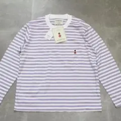 未使用 タグ付 MACKINTOSH バッキンガムベア ボーダー 長袖 ロンT