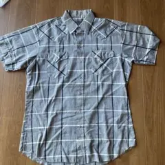 Panhandle Slim 半袖シャツ 16 1/2 チェック柄80s
