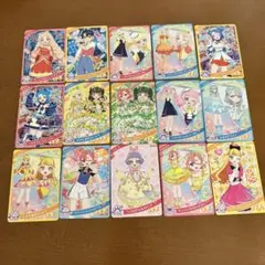 ひみつのアイプリ　ゲーム　カード 15枚　リング３だん