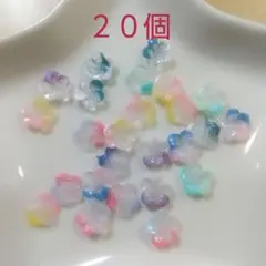 プルメリアのカボション
