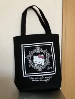ハローキティ トートバッグ ブラック