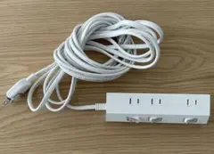 エレコム 節電タップ マグネット付 5m 3個口 ほこりシャッター