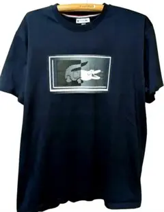 LACOSTE ネイビー Tシャツ Lサイズ