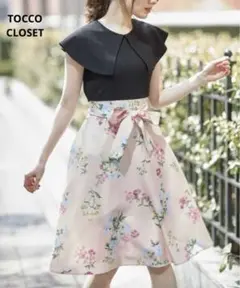 (1110)tocco closet トッコクローゼットフラワー花柄 M