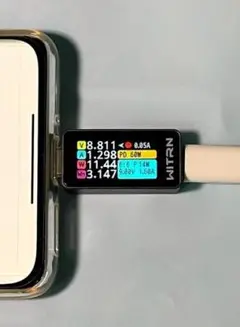 小型 USB 電流電圧テスター