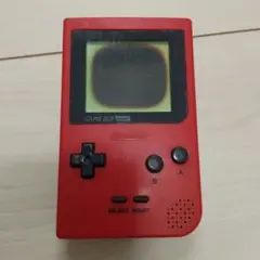 ゲームボーイポケット　レッド　ジャンク　起動はできる