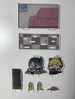 ブルーセチ　【アリスFlap】ジオラマアクリルスタンド