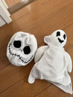 スカルとゴーストのぬいぐるみセット
