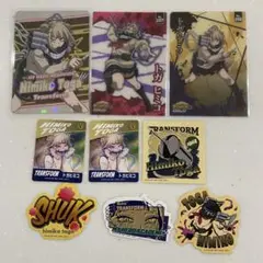 僕のヒーローアカデミア　トガヒミコ　一番くじ　ステッカー　クリアカード