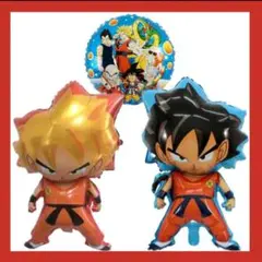 ドラゴンボールバルーン　誕生日バルーン