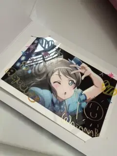 ラブライブサンシャイン 渡辺曜 ブロマイド 箔押し