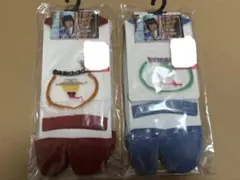 足袋ソックス　しまむら　さんかく