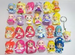 プリキュア フィギュア 25体セット キーホルダー付き すくい人形　レア　レトロ