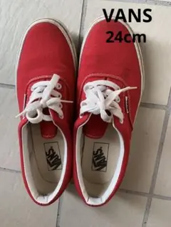 バンズ VANS authentic オーセンティック 24cm レッド