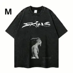 XXXTENTACION テンタシオン ヴィンテージ加工Tシャツ ラップT M
