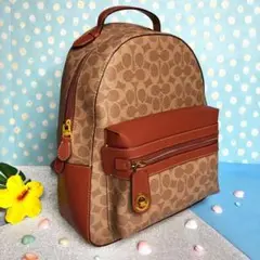 COACH コーチ リュック 新品 バックパック ブラウン シグネチャー 大人気