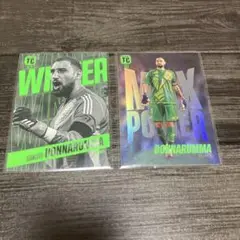 トレーディングカード　パニーニ　トップクラス　ドンナルンマ　インサート　イタリア