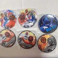 戦隊ヒーロー 缶バッジ 6個セット