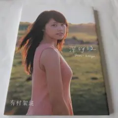 深呼吸 有村架純 タレント写真集