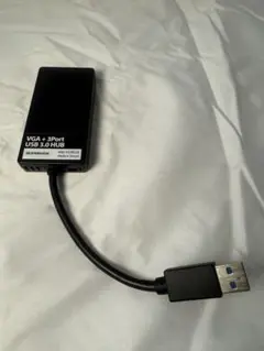 美品✨VGA + 3ポート USB 3.0 HUBです(^-^)