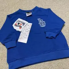 ベビー トレーナー 新品 90センチ ドジャース 野球