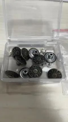 金属製スナップボタン 10個入り