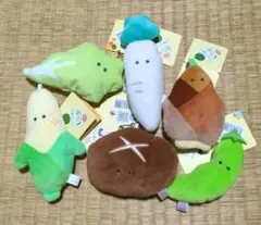 つぶらな瞳の八百屋&お弁当箱　6個セット