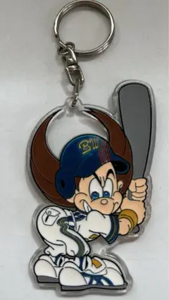 オリックスブルーウェーブ　ネッピー アクリルキーホルダー　レア