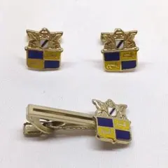 ネクタイピンとカフスボタンセット