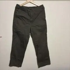GU ワークパンツ 型番321-347945 サイズL カーキ