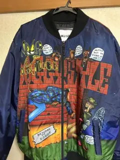Snoop Dogg スタジャン アニメ風デザインドギースタイル