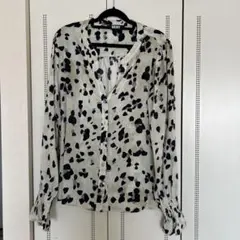 DKNY アニマルプリント 長袖シャツ