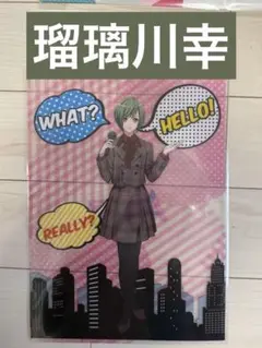 瑠璃川幸　A3 クリアファイル　A3展　未開封