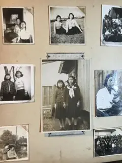 古写真 女学生 家族写真 アルバム