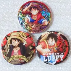 ワンピース 麦わらストア ルフィ 輩缶バッジ