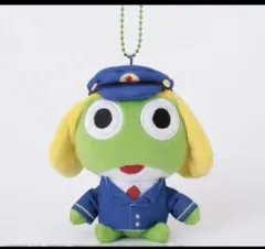 新品ケロロ軍曹むにゅぐるみマスコット駅員風ケロロぬいぐるみ