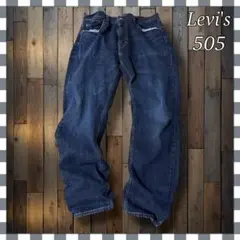 Levi'sリーバイス 505 ストレート ジーンズW38総丈111cm