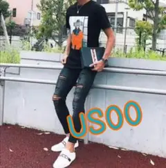 ⭐アメリカンイーグル　ジェギング　USサイズ 00　黒珍しい⭐
