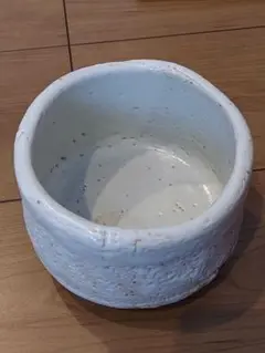 樋口統三　志野焼　茶碗
