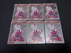 ホロライブOCG プロモ版 hSD02-002 百鬼あやめ　6枚セット販売