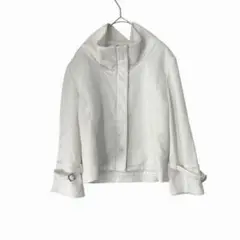 IMAGE　スウェットジャケット　ジップアップ　袖ベルト　ボトルネック（9）