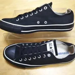 Converse All Star ブラックローカットスニーカー