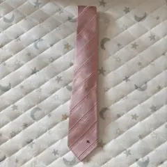 BURBERRY BLACK LABEL ピンク ストライプ ネクタイ