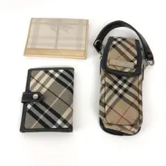 BURBERRY バーバリー ノバチェック カードケース ポーチ セット まとめ