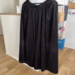 hareiro 晴れ色 コーデュロイ ワイドパンツ L 茶