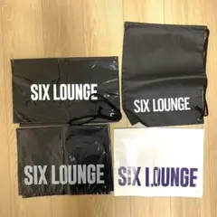 【新品未使用】SIX LOUNGE／グッズ購入特典ショッパー4点