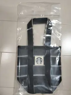 台湾限定★スターバックス ミニトートバッグ ブラック 新品未開封　漁師風