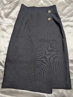 index ダークグレー タイトスカート新品