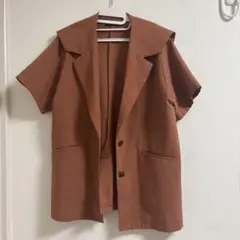 Heather 半袖シャツジャケット